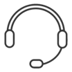 headset transparent