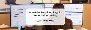 Industries Requiring Regular Penetration Testing women on computer in the back
