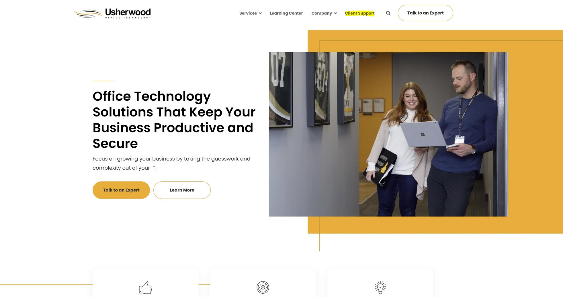 Usherwood Client Portal Support | Usherwood Office Technology