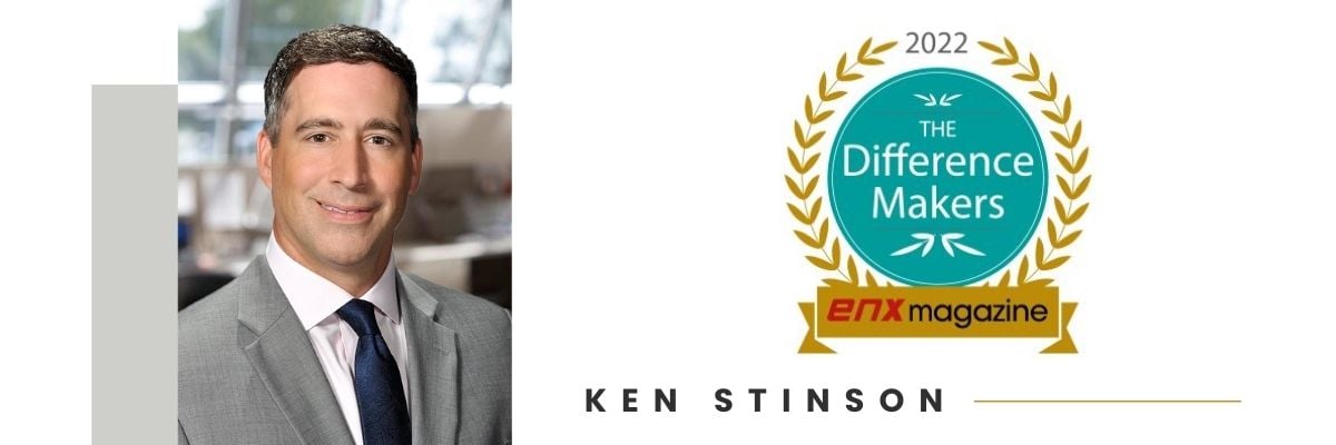 Ken Stinson Named One of ENX Magazine's Difference Makers of 2022