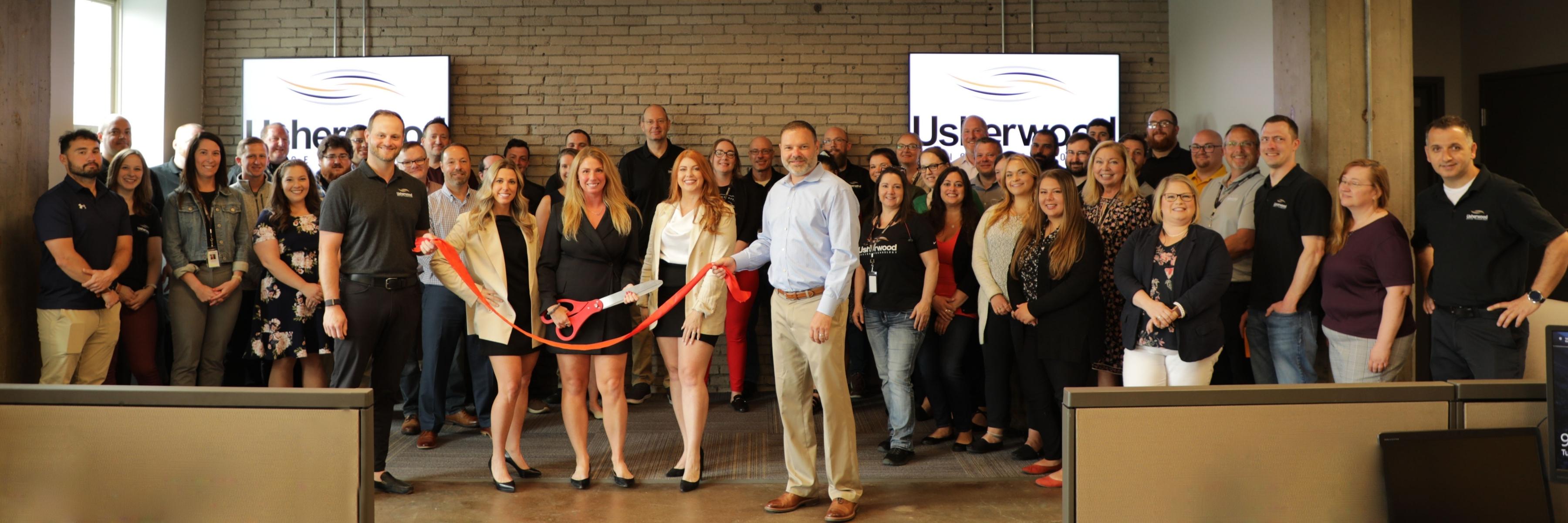 Usherwood Expands Syracuse Office Space with New Collaborative Work Environment