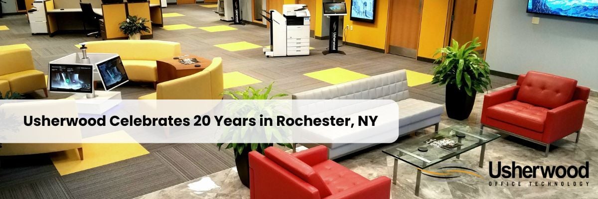 Usherwood Celebrates 20th Anniversary of Rochester Office Location