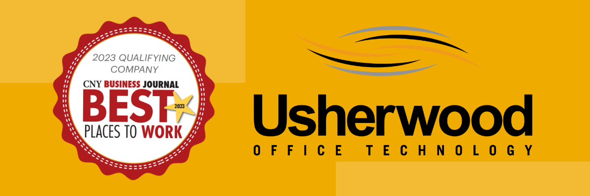 CNY Business Journal Names Usherwood Office Technology #1 Best Place To Work in 2023