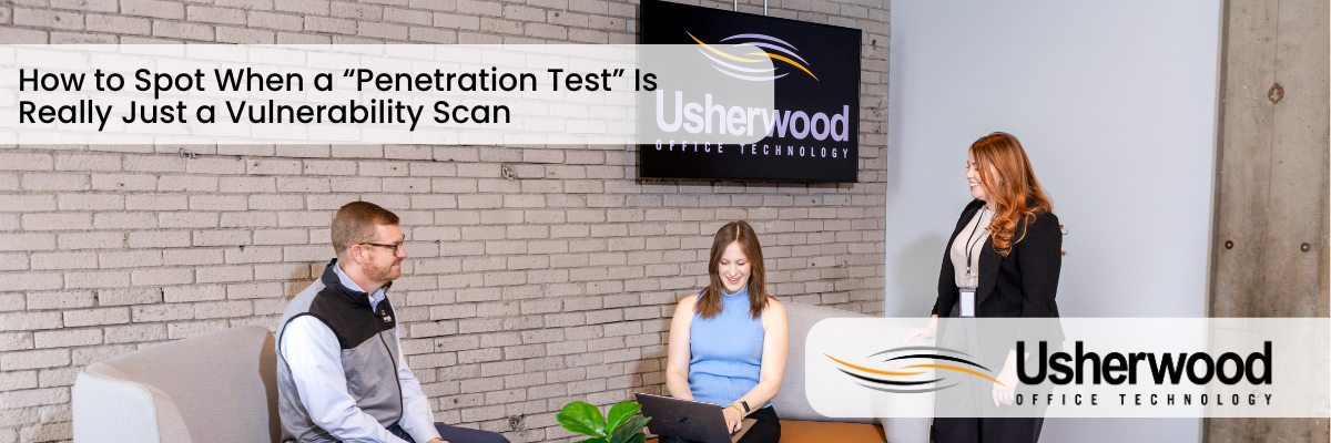 How to Spot When a “Penetration Test” Is Really Just a Vulnerability Scan 3 people talking 