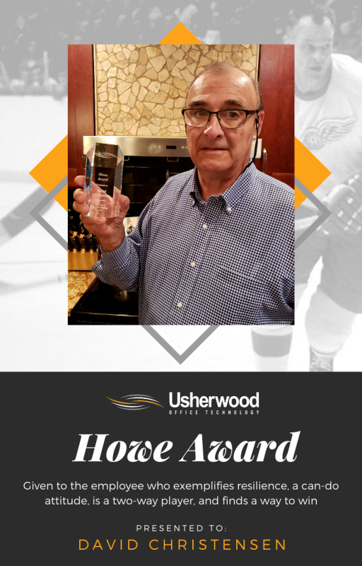 David Christensen Receives Howe Award