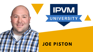 Joe Piston IPVM Access Control Certified