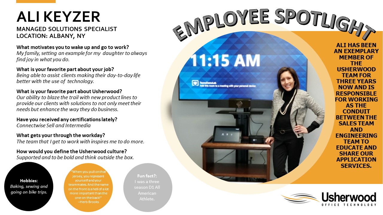 Employee Spotlight - Ali Keyzer