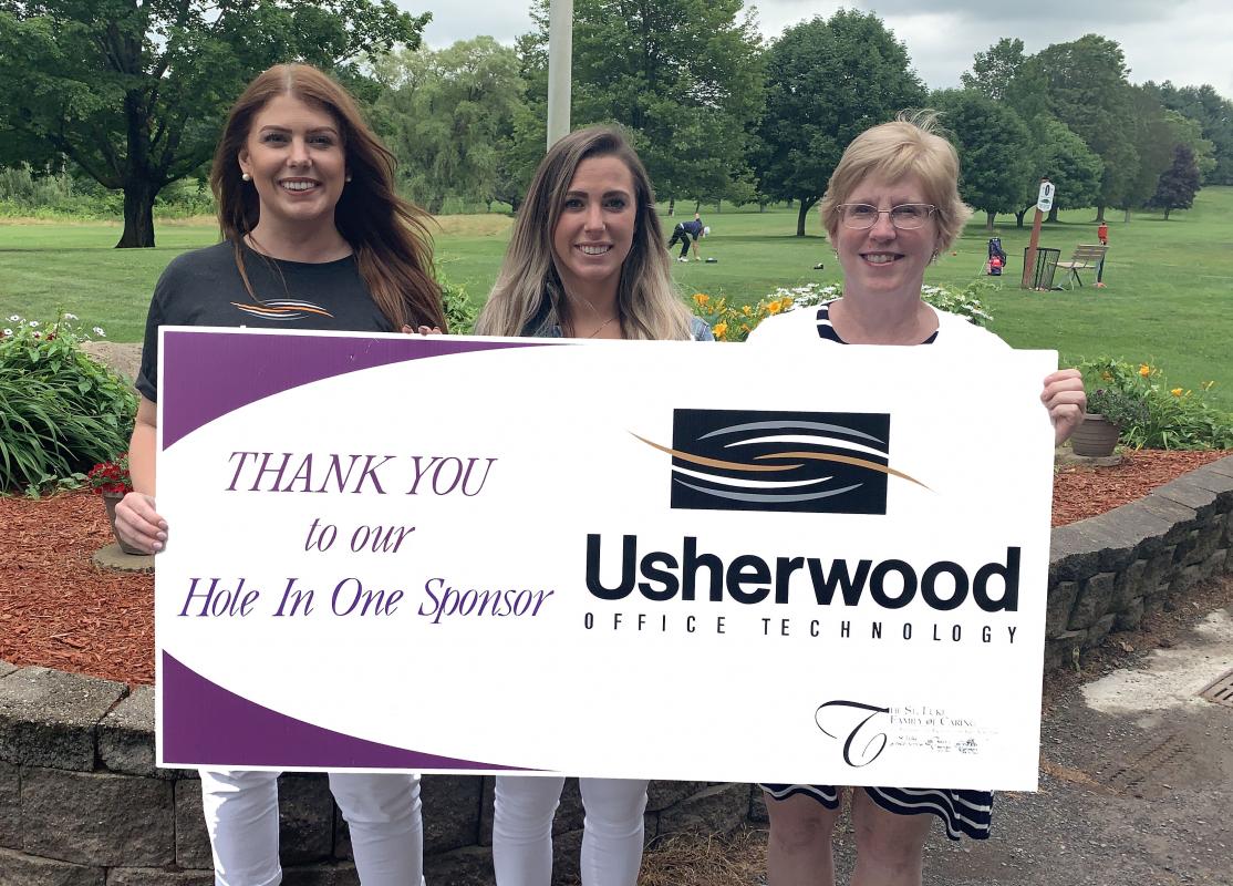 Usherwood Office Technology Sponsors $20K Hole-In-One Contest at Annual St. Luke-Boyce Memorial Charity Golf Tournament August 10th