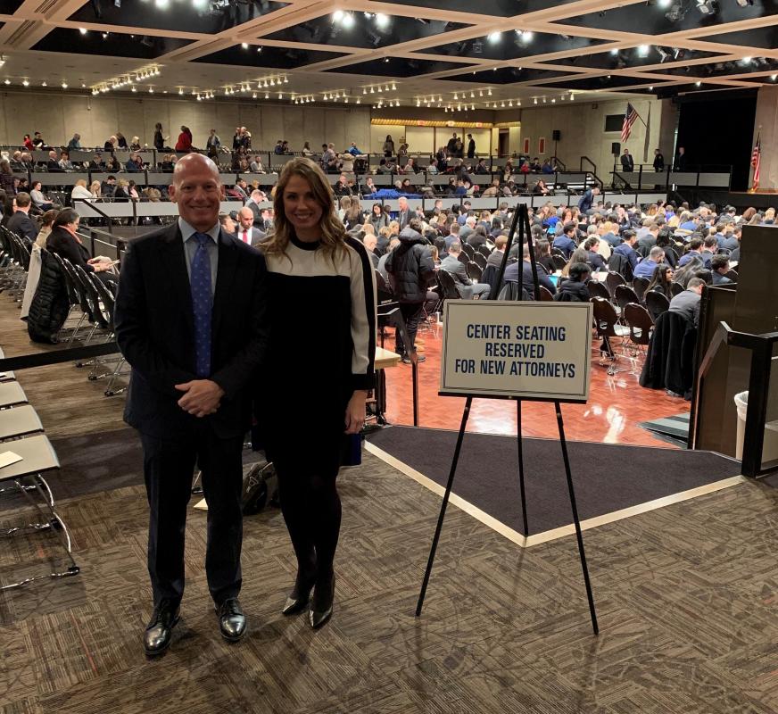 Lindsay Usherwood Admitted as an Attorney and Counselor-at-Law