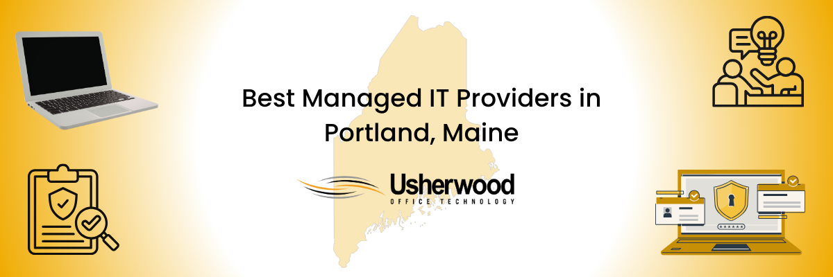 Best managed it providers portland maine with images of computers and compliance and consulting
