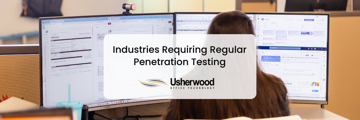 Industries Requiring Regular Penetration Testing women on computer in the back